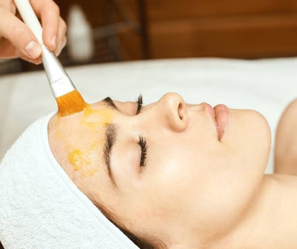 Korean Glass Glow Peel ( pumpkin peel )